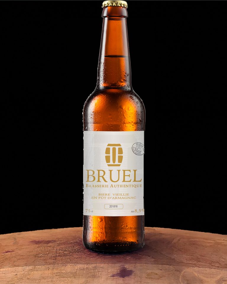 Bière mûrie en fût d'Armagnac artisanale Brasserie Bruel