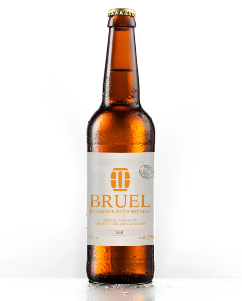 Bière mûrie en fût de Jurançon artisanale Brasserie Bruel