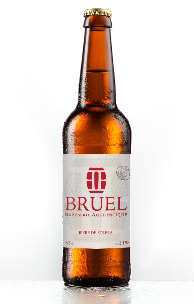 Bouteille de bière artisanale de Solera Brasserie Bruel 75cl