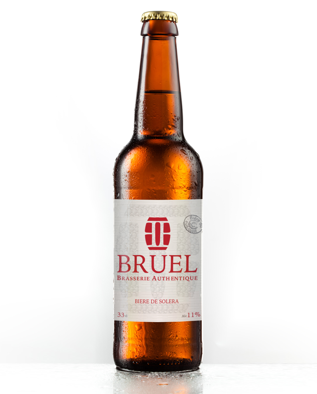Caisse 12 bouteilles de 75cl - Brasserie Bruel