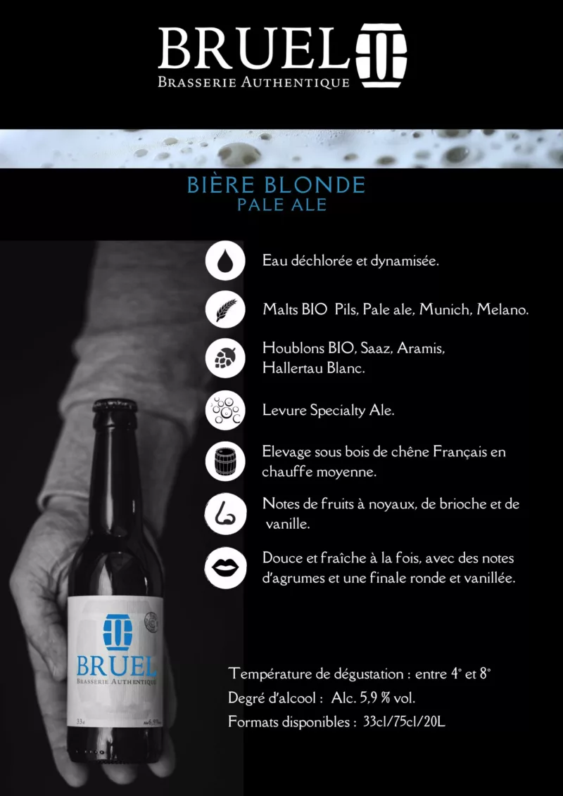 Bière blonde artisanale Landes Pays basque