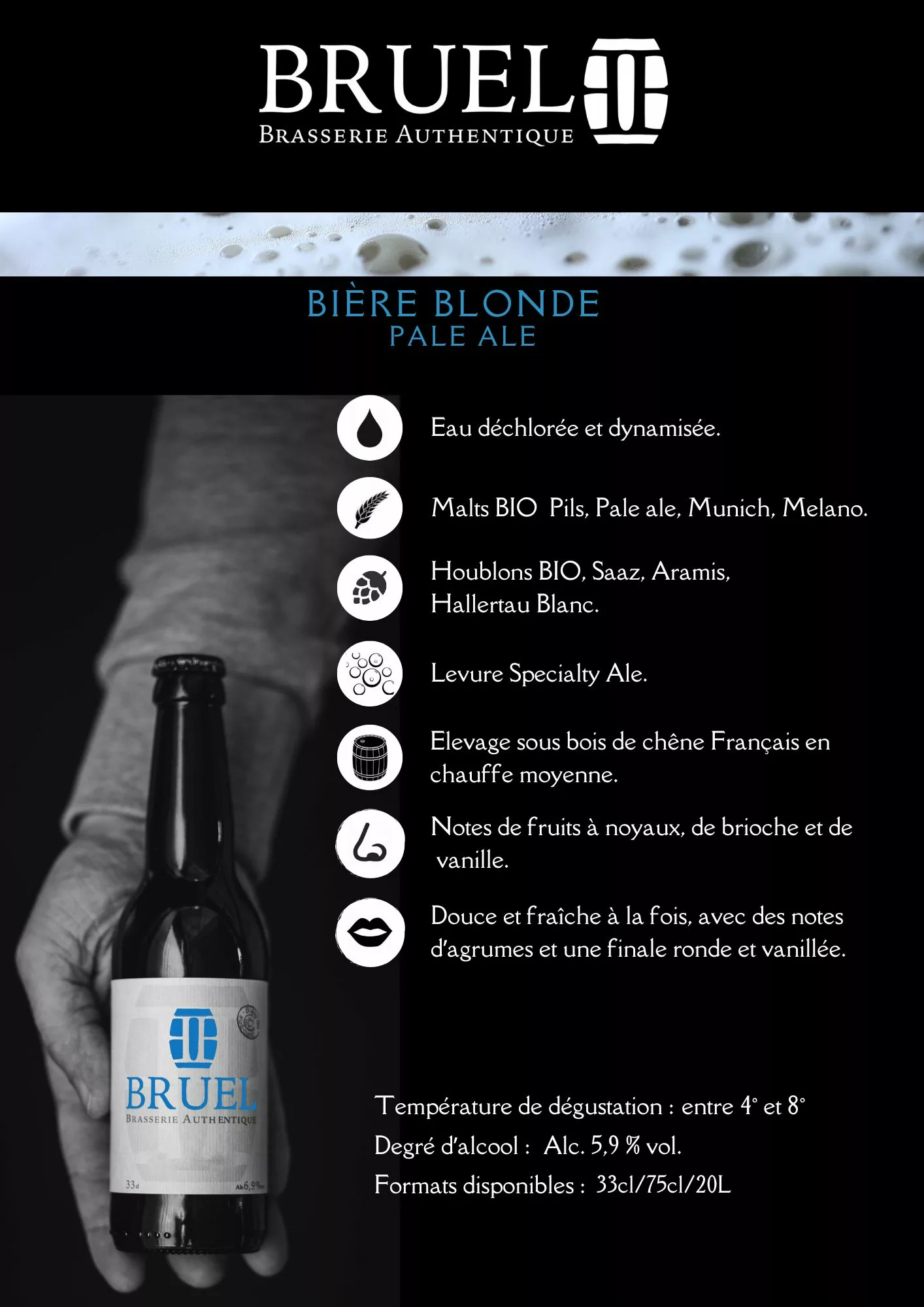 Bière blonde artisanale Landes Pays basque