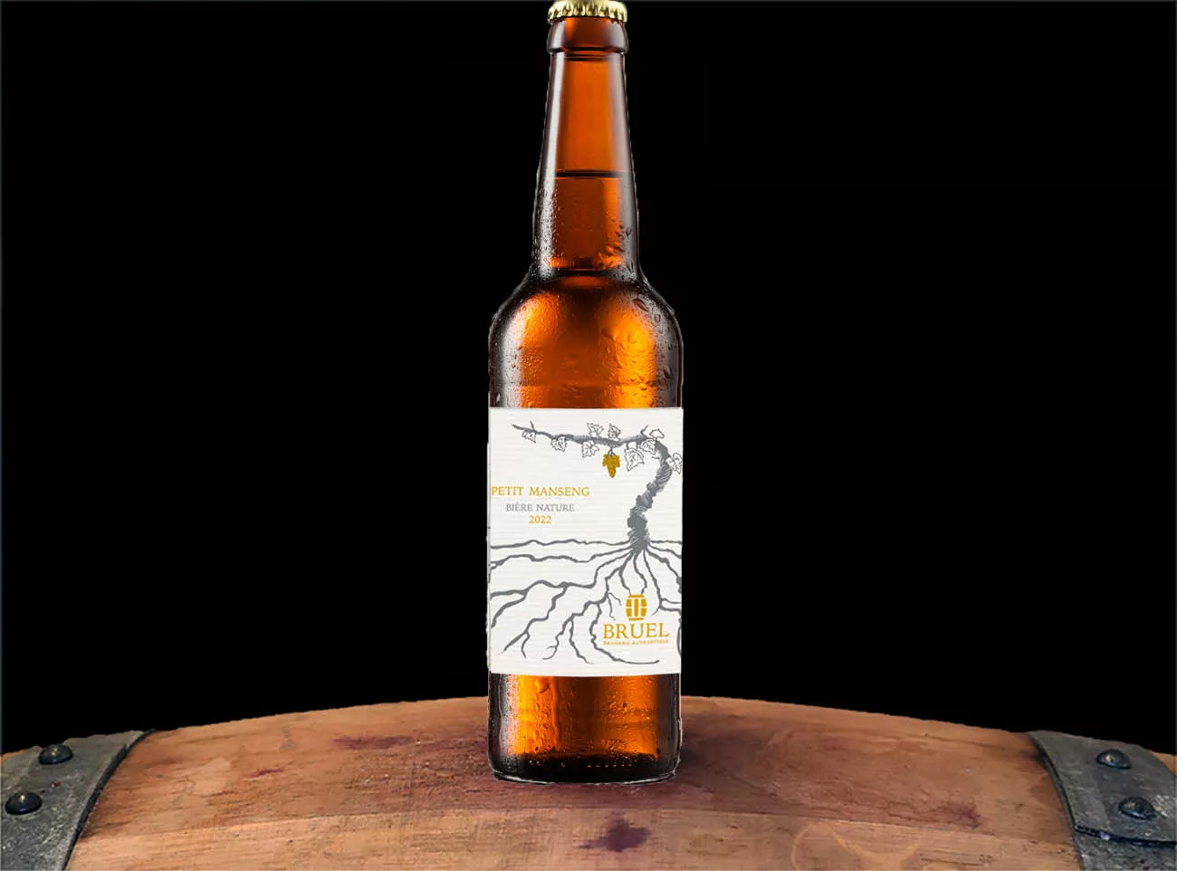 Bière au Marc de Petit Manseng artisanale Brasserie Bruel