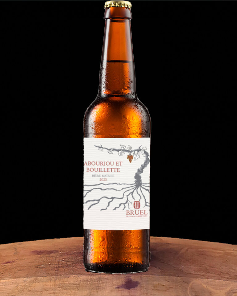 Bière au Marc Abouriou Bouillette artisanale Brasserie Bruel