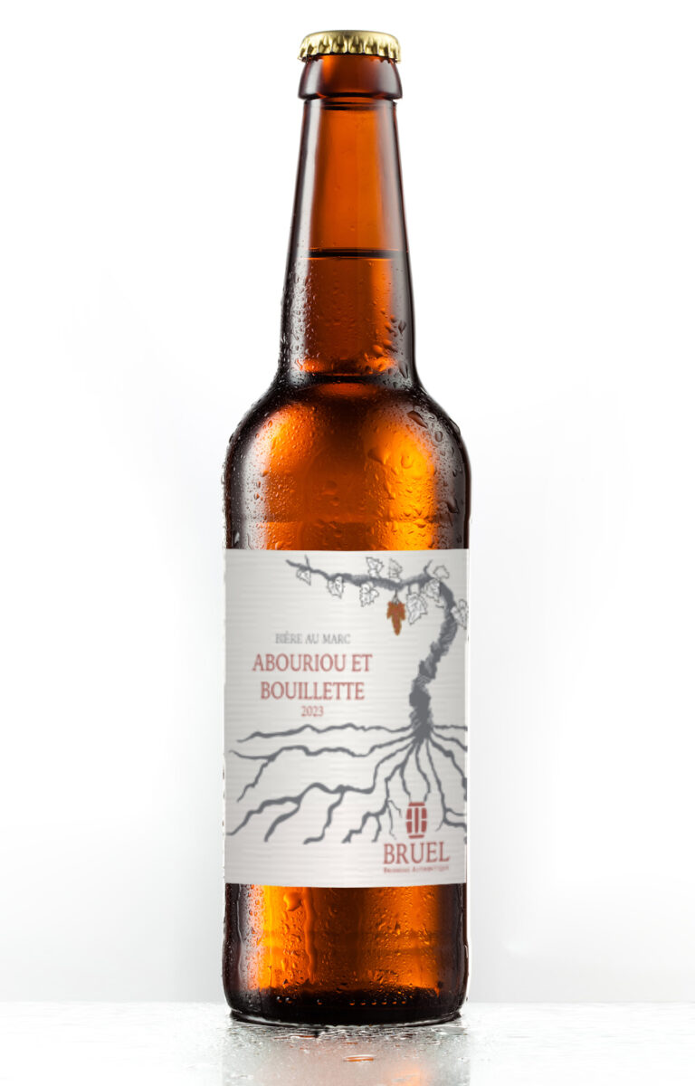 Bière au Marc Abouriou Bouillette artisanale Brasserie Bruel