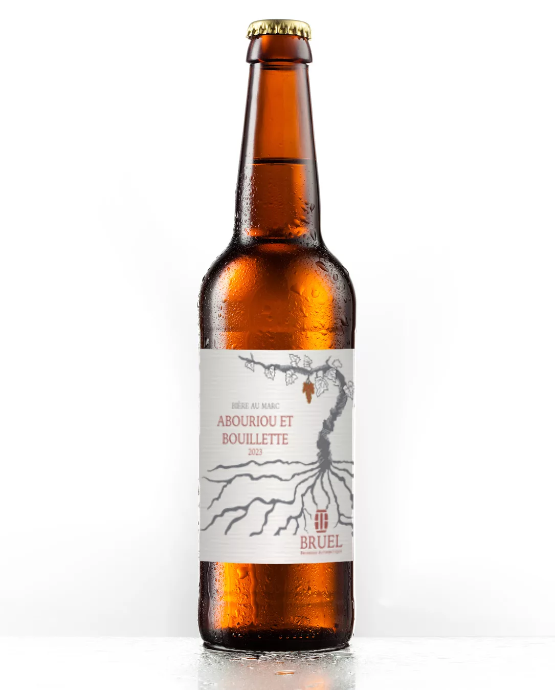 Bière au Marc Abouriou Bouillette artisanale Brasserie Bruel