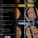 visite de brasserie artisanale au Pays Basque – dégustation bière sous bois