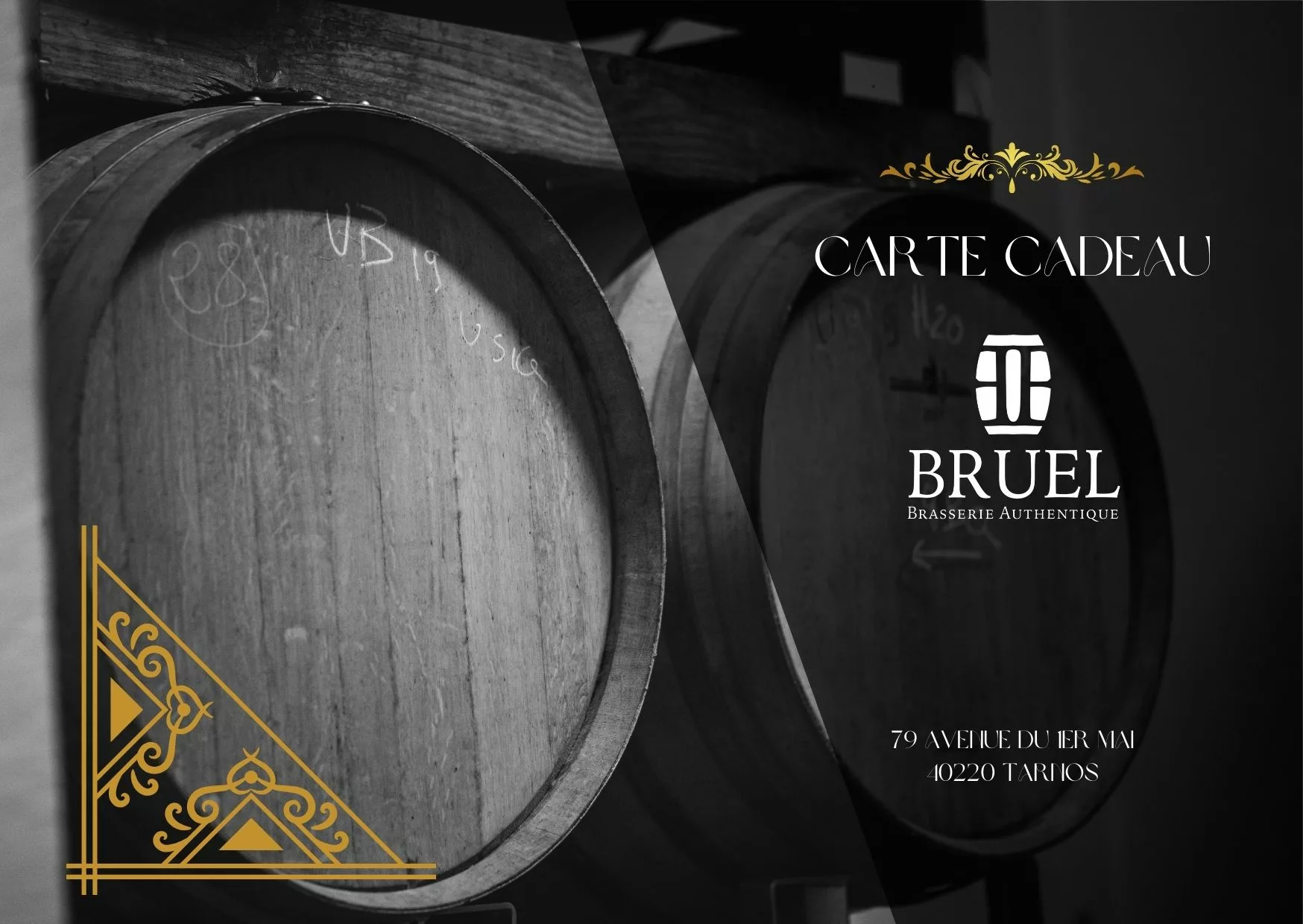 Carte Cadeau – Brasserie Bruel (Bon d’Achat)